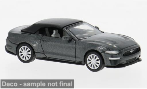 Modellautos Ford Mustang 1/87 PCX87 VI Cabriolet grau 2020 1:87 Ford Mustang 1/87 PCX87 VI Cabriolet grau 2020 1:87 modellautos