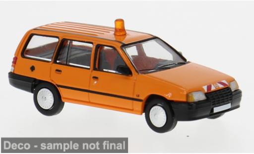 Opel Kadett 1/87 PCX87 E Caravan orange 1985 Kommunal 1:87 modellautos