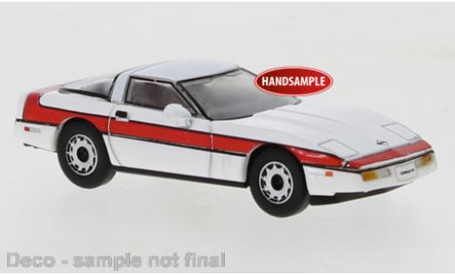 Modellautos Chevrolet Corvette 1/87 PCX87 C4 blanche/rouge 1984 Chevrolet Corvette 1/87 PCX87 C4 blanche/rouge 1984 modellautos