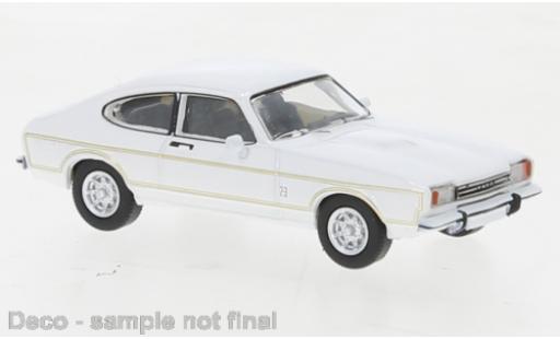 Modellautos Ford Capri 1/87 PCX87 MK II blanche/Décorer 1974 Ford Capri 1/87 PCX87 MK II blanche/Décorer 1974 modellautos