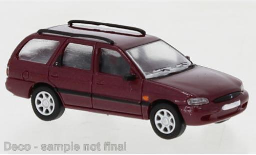 Modellautos Ford Escort 1/87 PCX87 MK VII Turnier metallise rouge foncé 1995 Ford Escort 1/87 PCX87 MK VII Turnier metallise rouge foncé 1995 modellautos