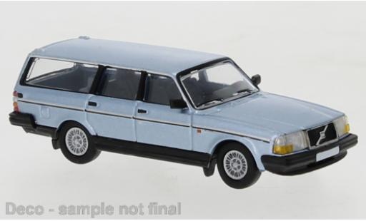 Modellautos Volvo 240 1/87 PCX87 GL Kombi metallise blau 1989 Volvo 240 1/87 PCX87 GL Kombi metallise blau 1989 modellautos