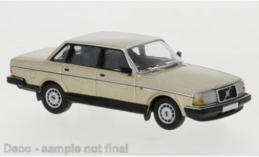 Modellautos Volvo 240 1/87 PCX87 metallise beige 1989 Volvo 240 1/87 PCX87 metallise beige 1989 modellautos