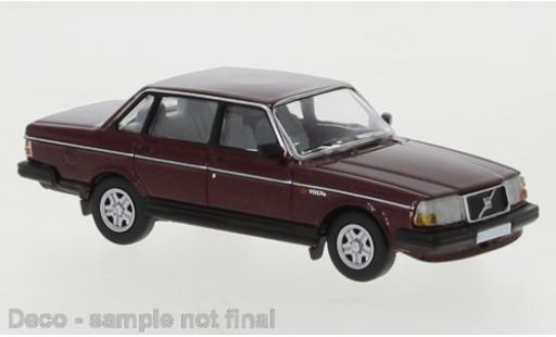 Modellautos Volvo 240 1/87 PCX87 metallise rouge foncé 1989 Volvo 240 1/87 PCX87 metallise rouge foncé 1989 modellautos