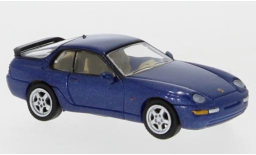 Modellautos Porsche 968 1/87 PCX87 mettalic blau 1991 Porsche 968 1/87 PCX87 mettalic blau 1991 modellautos