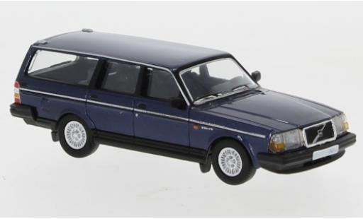 Modellautos Volvo 240 1/87 PCX87 GL Kombi mettalic blau 1989 Volvo 240 1/87 PCX87 GL Kombi mettalic blau 1989 modellautos