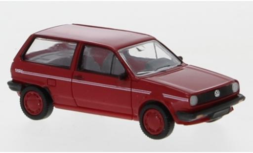 Modellautos Volkswagen Polo 1/87 PCX87 II Fox rot/Dekor 1985 Volkswagen Polo 1/87 PCX87 II Fox rot/Dekor 1985 modellautos