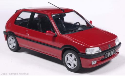 Modellautos Peugeot 106 XSI rot 1992 1/24 WhiteBox
