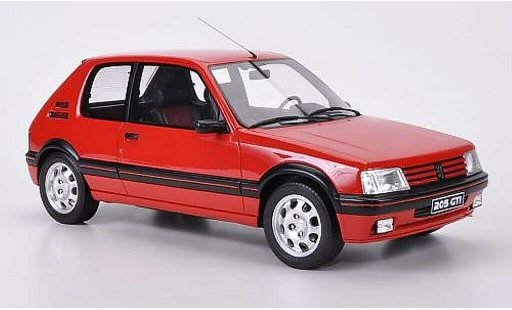 Peugeot 205 GTI 1/12 Ottomobile 1900 rot modellautos
