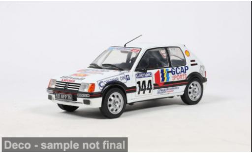 Peugeot 205 1/18 Solido GTi Rallye du Var 1987 #144 F.Delecour 1:18 modellautos