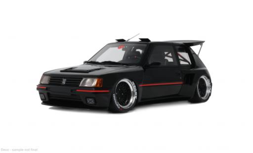 Peugeot 205 1/18 Ottomobile Khyzyl Saleem schwarz 2018 1:18