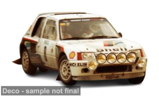 Peugeot 205 1/18 Norev T16 Rally Monte Carlo 1985 #8 B.Saby 1:18 modellautos