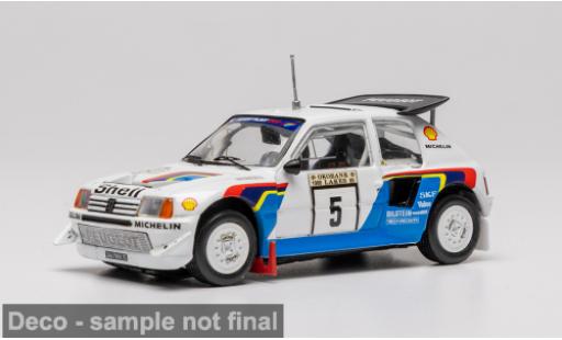 Peugeot 205 1/43 IXO Turbo 16V Evo 2 1000 Lakes Rally 1986 #6 S.Blomqvist/B.Berglund 1:43 modellautos
