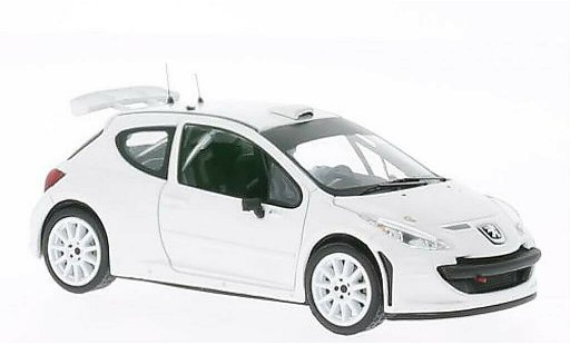 Peugeot 207 S2000 1/43 IXO Rally Spec matt-weiss 2011 modellautos