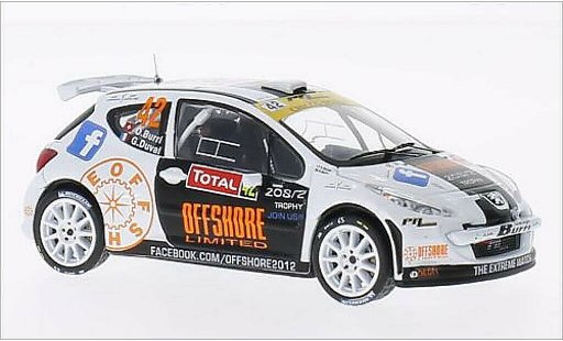 Peugeot 207 S2000 1/43 IXO Rallye Monte-Carlo 2013 /G.Duval modellautos