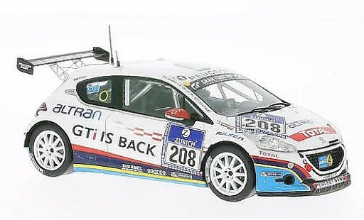 Peugeot 208 GTI 1/43 Spark No. 24h Nurburgring 2013 /J.Piguet modellautos