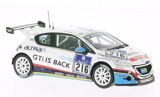 Peugeot 208 GTI 1/43 Spark No.216 24h Nurburgring 2013 /G.Ricci modellautos