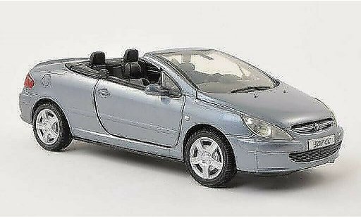 Peugeot 307 CC 1/24 Motormax grau-blau modellautos