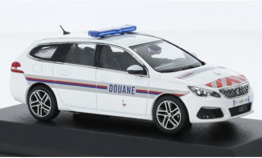 Peugeot 308 1/43 Norev SW 2018 Douanes (F) 1:43 modellautos