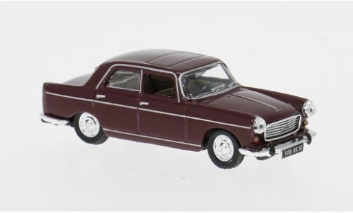 Peugeot 404 1/87 Norev rosa 1968 1:87 modellautos