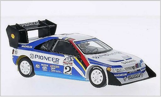Peugeot 405 Turbo 16 1/43 Spark No.2 Pioneer International Hill Climb Pikes Peak 1989 modellautos
