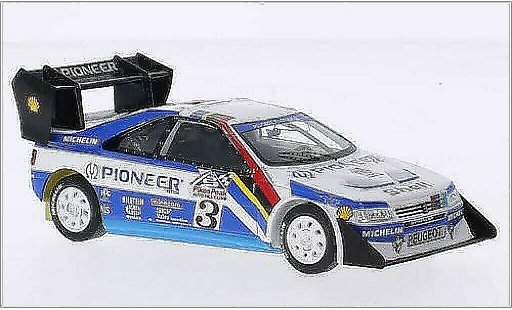 Peugeot 405 Turbo 16 1/43 Spark No.3 Pioneer International Hill Climb Pikes Peak 1988 modellautos