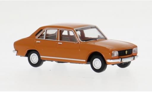 Peugeot 504 1/87 Brekina orange 1968 1:87 modellautos