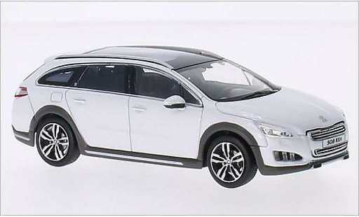 Peugeot 508 RXH 1/43 Norev mettalic weiss 2012 modellautos