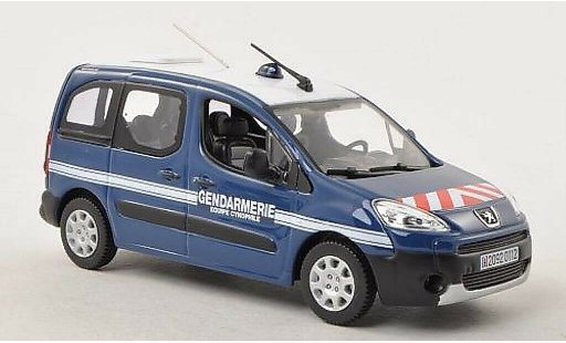 Peugeot Partner Base 1/43 Norev Gendarmerie - Equipe Cynophile Polizei (F) 2008 modellautos