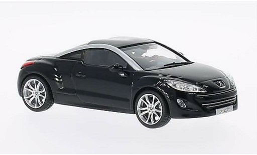 Peugeot RCZ Base 1/43 Norev schwarz 2010 modellautos