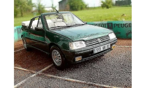Peugeot 205 CTI 1/18 Solido roland garros cabriolet modellautos