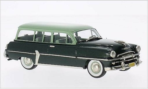 Plymouth Belvedere Suburban 1/43 Brooklin mettalic gr&Atilde;&frac14;n/gr&Atilde;&frac14;n 1954 modellautos