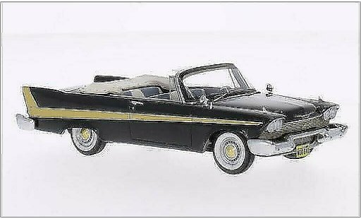 Plymouth Fury Convertible 1/43 Neo Cabrio schwarz 1958 modellautos