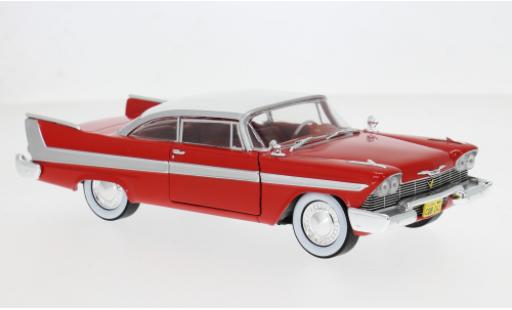 Plymouth Fury 1/24 Greenlight rot/weiss 1958 1:24 modellautos