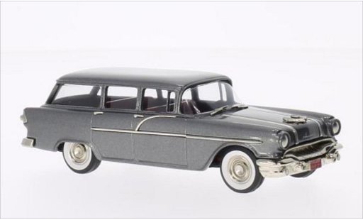 Pontiac Chieftain Station Wagon 1/43 Brooklin 860 mettalic grau 1956 modellautos