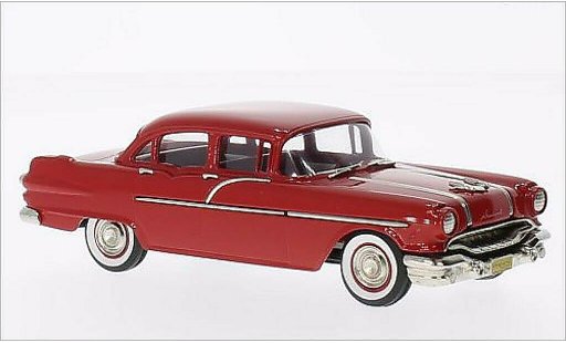 Pontiac Chieftain Sedan 1/43 Brooklin 870 rot 1956 modellautos