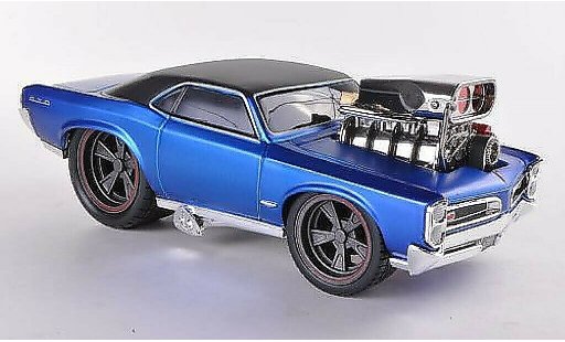 Pontiac GTO 1966 1/24 Maisto blau/schwarz modellautos