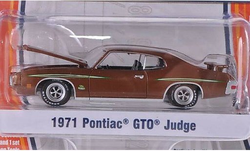 Pontiac GTO The Judge 1/64 Greenlight braun 1971 modellautos