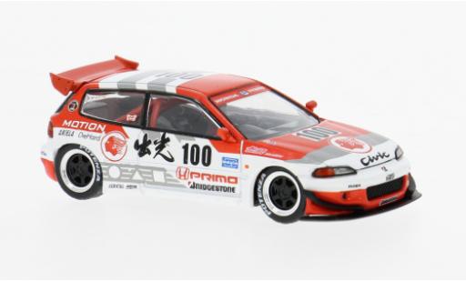 Modellautos Honda Civic 1/64 Pop Race EG6 v1.5 #100 1:64 Honda Civic 1/64 Pop Race EG6 v1.5 #100 1:64 modellautos