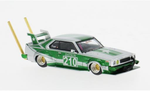 Modellautos Nissan Skyline 1/64 Pop Race (C210) Bosozuko Style grün/silber 1:64 Nissan Skyline 1/64 Pop Race (C210) Bosozuko Style grün/silber 1:64 modellautos