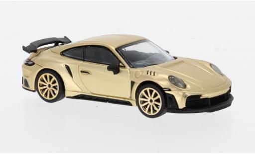 Porsche 992 S 1/64 Pop Race tinger GTR gold 1:64 modellautos