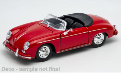 Porsche 356 1/24 Welly A Speedster rot 1:24 modellautos