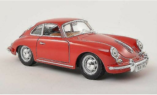 Porsche 356 B B 1/24 Burago rot 1961 modellautos