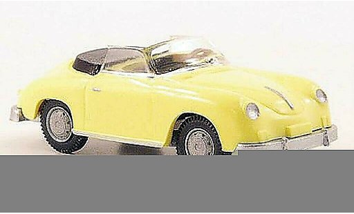 Porsche 356 C C 1/87 Wiking Cabrio gelb modellautos