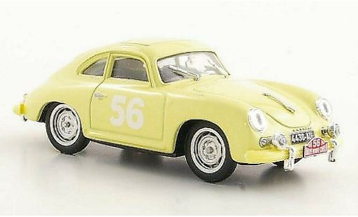 Porsche 356 1959 1/43 Brumm No.56 Gacon / Buchet Rally Monte Carlo modellautos