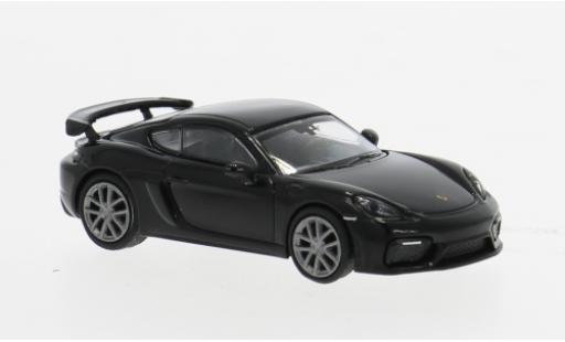Modellautos Porsche Cayman GT4 1/87 Minichamps 718 schwarz 1:87 Porsche Cayman GT4 1/87 Minichamps 718 schwarz 1:87 modellautos