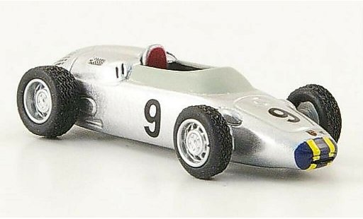 Porsche 718 Base 1/87 Bub Formel 2 No.9 J.Bonnier grau modellautos