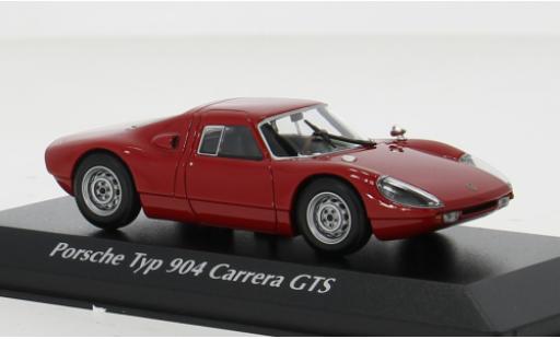 Porsche 904 1/43 Maxichamps rot 1:43 modellautos