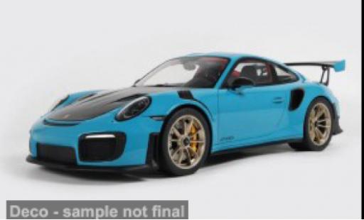 Porsche 991 GT2 RS 1/12 GT Spirit 911 (.2) blau/schwarz 2018 1:12 modellautos