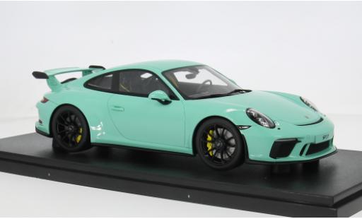 Porsche 991 GT3 1/18 GT Spirit 911 (.2) gr&uuml;n 2018 1:18 modellautos